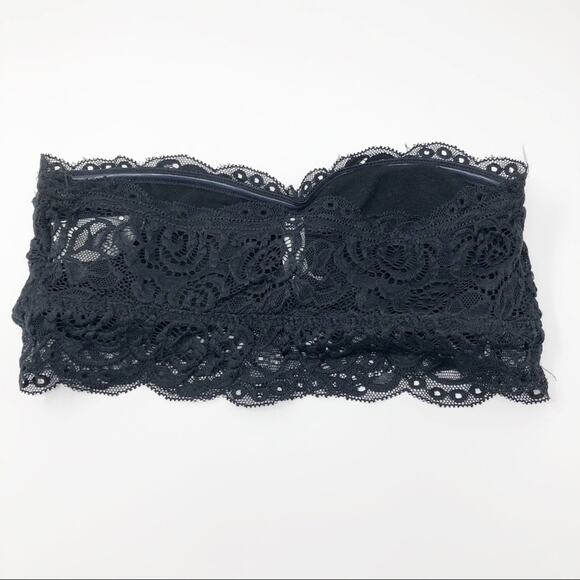 Mudd Black Lace Bandeau Bra - Picture 3 of 5
